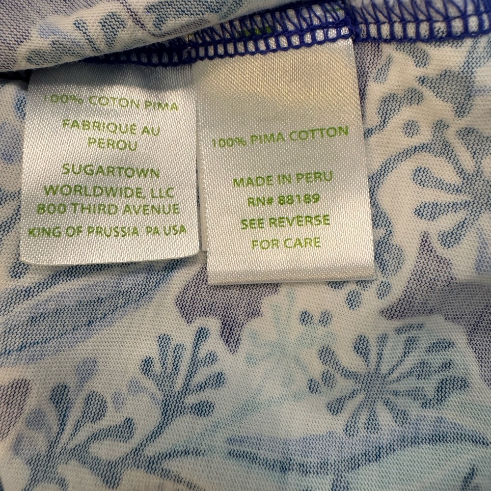 Lilly Pulitzer Kristen Swing Dress size XS Koalafication Print Blue Koalas - Picture 6 of 6